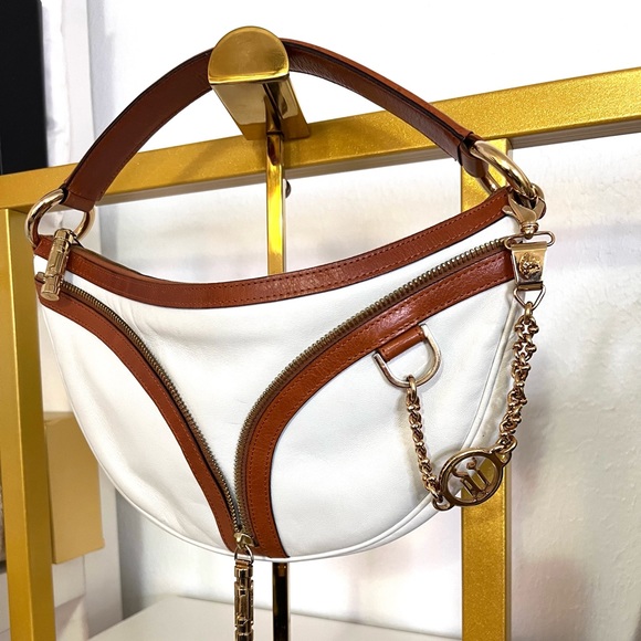 VERSACE Repeat Leather Shoulder Bag - Picture 8 of 16